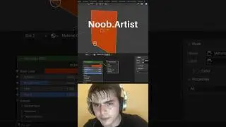 Noob vs Pro artist: two sided materials with backfacing 