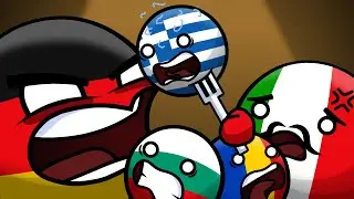 Добро пожаловать в ресторан Европа! | Countryballs