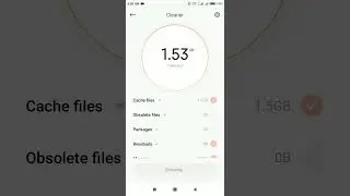 Xiaomi Redmi 7 A Cleaner features and settings | How to clean your phone memory in MIUI 12.5 Version