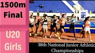 1500m u20 Girls Final | 38th National Junior Athletics Championships,2023