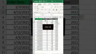 How to Separate dates into month day and year in Excel 