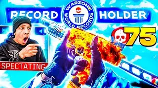 *NEW* WORLD RECORD 75 KILLS on WARZONE! 🏆