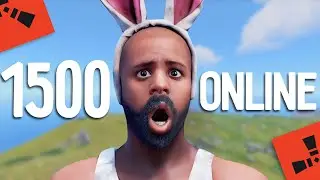 ЭТО РЕКОРД РАСТА! 1500 ОНЛАЙНА на СЕРВЕРЕ | RUST