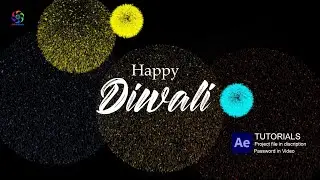 Firework Particles After Effect Tutorials | Happy Diwali | Diwali Cracker After Effect | No plugin