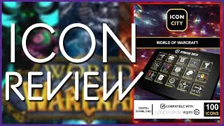 World of Warcraft  |  Icon City Stream Deck Profile + 100 iCons | Stream Deck