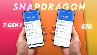 Snapdragon 7 Gen 1 Vs Snapdragon 870 ▶ Antutu Benchmark & Specification