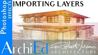 ArchiCAD to Photoshop - Importing images as layers