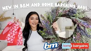 NEW!!! B&M + HOME BARGAINS HAUL | Spring | Home | Budget Valentines | Easter | Cleaning