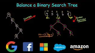 Balance a Binary Search Tree | Leetcode #1382