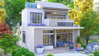 Awesome Ideas 2 Storey House 2 Balcony and Back Yard