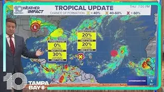 Tracking the Tropics: Tropical Storm Gordon may form later today, NHC says