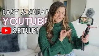 EASY YouTube Setup! 🎥 | HIGH QUALITY Video and Audio with an iPhone (gear, settings  & more!)