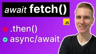 Fetch API with Async/Await (GET, POST, PUT, DELETE)