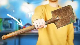 NEW LIFE OF THE ENGINEERING SHOVEL OF THE ROYAL ARMY OF 1915! - Restoration