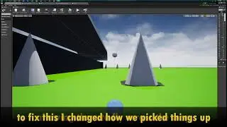 Unreal Engine - Grab Objects and Throwing Them