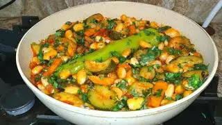 Кабачковое Рагу Объеденье! Такое готовлю каждый день! Вкусный обед или ужин! Рецепт из овощей!
