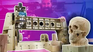 Carving Sculptures With A Rare Desktop CNC