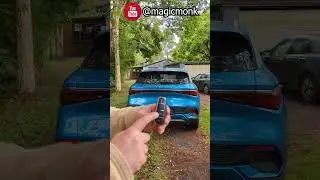 BYD Atto 3 EV - How to open the trunk / boot with remote