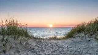 Relaxing, Soothing Piano Music with Ocean Wave Sounds