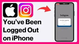 iPhone: Fix Instagram “You’ve Been Logged Out Please Log Back In” Problem | Instagram Down 2024