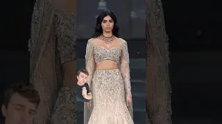 Khushi Kapoor walked Gaurav Gupta’s Fashion Show 