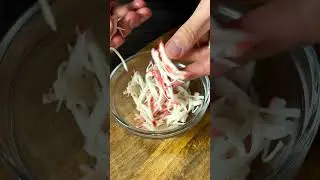Хрустящий суши ролл со спайси
