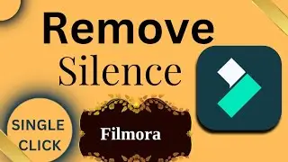 How to remove silence from Wondershare filmora|Silence detection in wondershare filmora