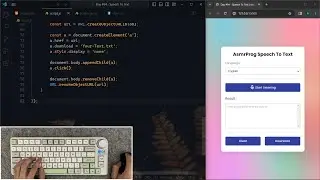 ASMR Programming - Voice To Text in JavaScript - No Talking
