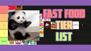 Fast Food Tier List