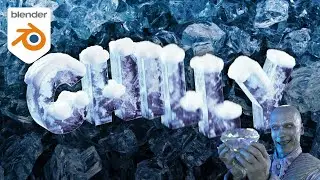 Easy Ice Material in Blender