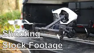 Shooting Stock Footage, filming on a live site!