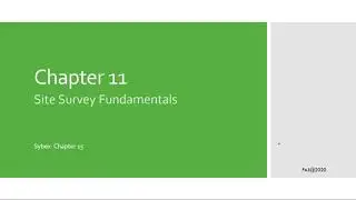 Site Survey Fundamentals