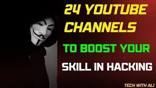 Top 24 Ethical Hackers & Cyber Security Expert Youtube Channels (2022) | Tech with ali