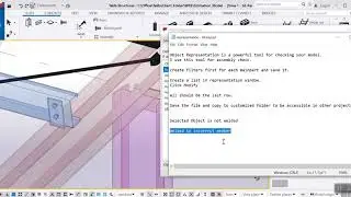 Representation in Tekla