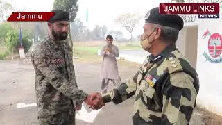 BSF, Pak Rangers exchange sweets on Republic Day along IB in Jammu