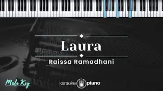 Laura - Raissa Ramadhani (KARAOKE PIANO - MALE KEY)