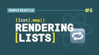 #6 RENDERING LISTS in React Components for Reducing Repititions