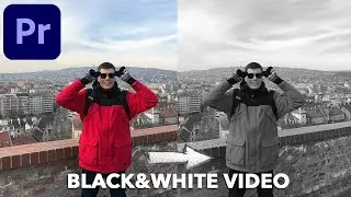 How to make Black and White video in Adobe Premiere Pro?