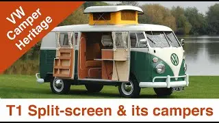 VW T1 Split screen | The VW bus and the first Volkswagen campervan