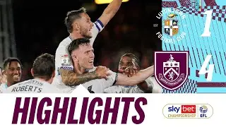 Clarets Shine In Dominant Season Opener Display | HIGHLIGHTS | Luton Town 1-4 Burnley