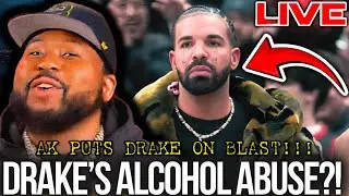 🔞Drake’s Drinking 🍺 PROBLEM Has Him CRASHING OUT!?|Akademiks BLASTS Him! 🤯 
