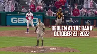 Bryce Harper - Complete video at bat - BROADCAST RIP - The NLCS Winning Home Run (10-23-22) 🔔