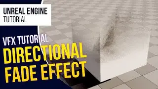 UE5 l Directional Fade Material l Material Tutorial l Unreal Engine 5