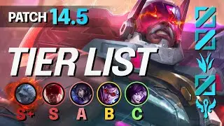 NEW PATCH 14.5 TIER LIST - BEST Champions, NEW Meta - LoL Update Guide