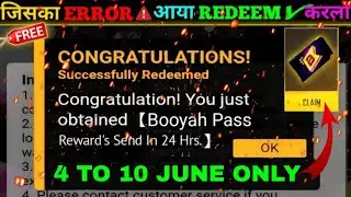 FREE FIRE REDEEM CODE TODAY 9 JUNE REDEEM CODE FREE FIRE | FF REDEEM CODE TODAY 9 JUNE