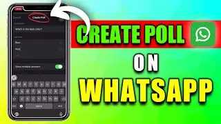 How to Create Poll on WhatsApp (Simple)