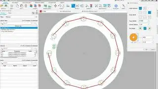 How to have circular traces in the board?