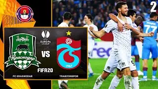 КРАСНОДАР - ТРАБЗОНСПОР ЛИГА ЕВРОПЫ ГРУППОВОЙ ЭТАП FIFA 20 РПЛ МОД #2