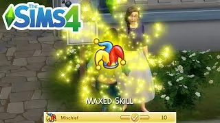 How To Max Mischief Skill Cheat (Level Up Skills Cheats) - The Sims 4