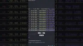 Coding in vim mode with IDEA
